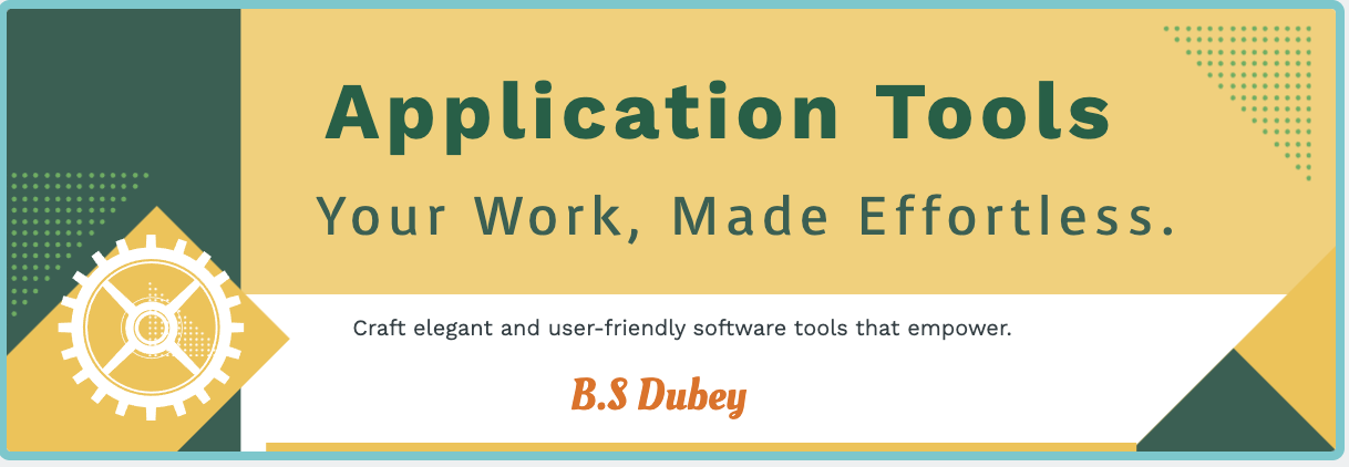 Application Tools